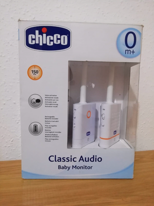 chicco classic audio baby monitor